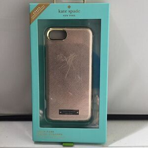 Kate Spade Saffiano Rose Gold iPhone 6 Wrap Case H